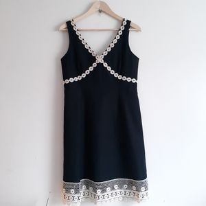 [J. Crew] Lace Detailed Sleeveless Dress